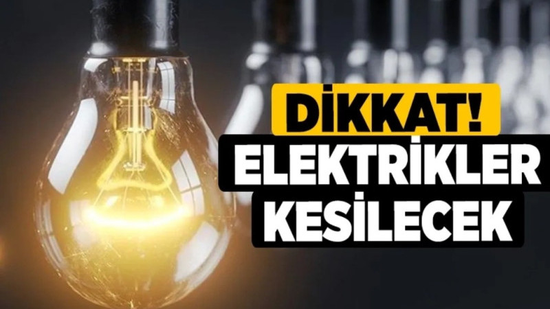 TONYA’DA ELEKTRİK KESİNTİSİ