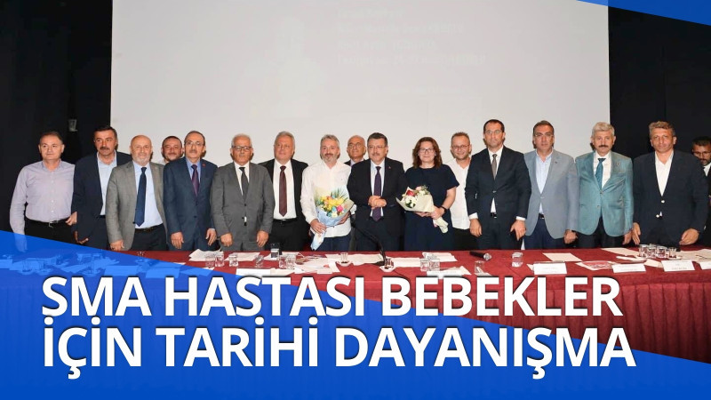 SMA HASTASI BEBEKLER İÇİN TARİHİ DAYANIŞMA