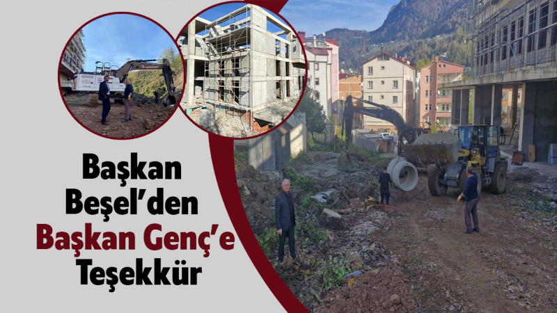 Başkan Beşel’den Başkan Genç’e Teşekkür