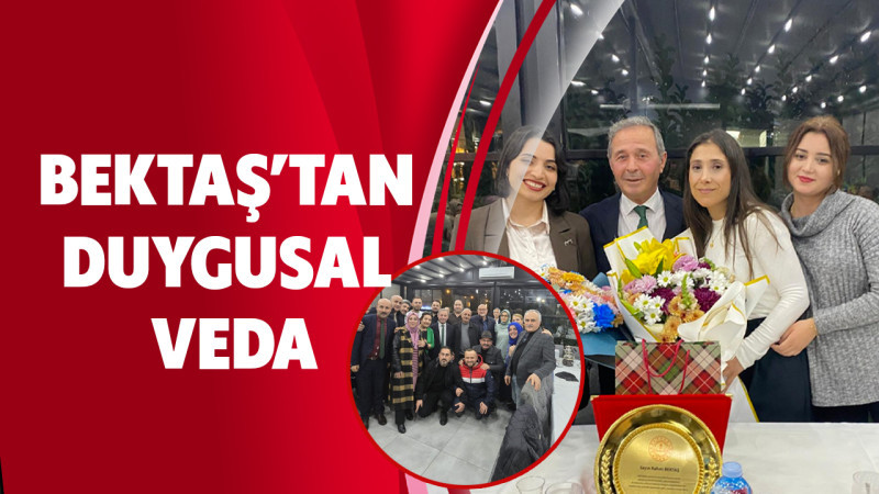 BEKTAŞ’TAN DUYGUSAL VEDA